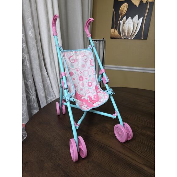 Toys Stroller 14 - 20 Inch Dolls Pink - Picture 1 of 16